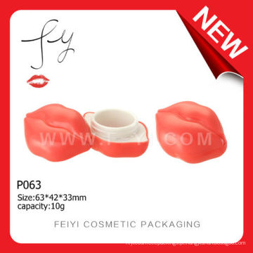 Lip Shape Empty Cosmetic Container